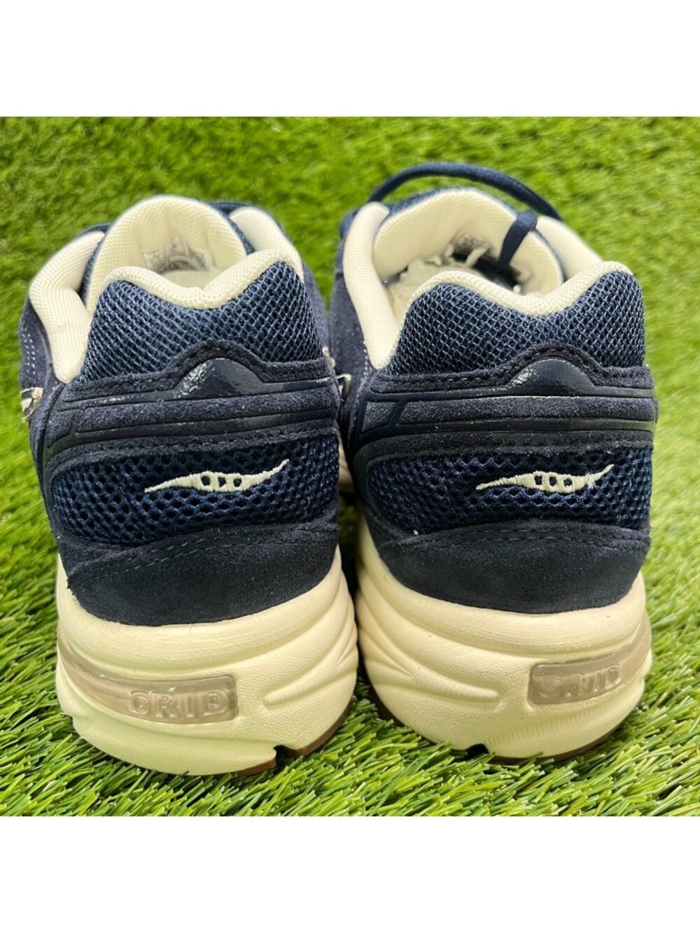 Saucony Grid Jazz 9 Mens Size 9 Blue Athletic Running Walking Shoes Sneakers